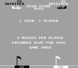 空中跳伞 skydiver.zip mame街机游戏roms