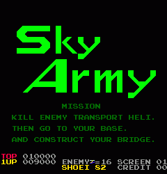 空中部队 skyarmy.zip mame街机游戏roms