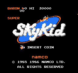 超级空中小子街机版 skykid.zip mame街机游戏roms