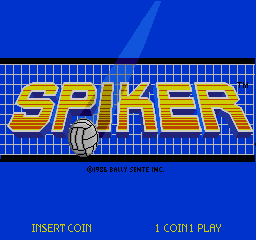 沙滩排球 spiker.zip mame街机游戏roms