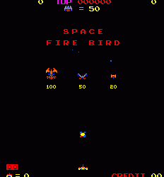 太空火鸟 spacefbg.zip mame街机游戏roms