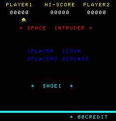 太空入侵者 spaceint.zip mame街机游戏roms