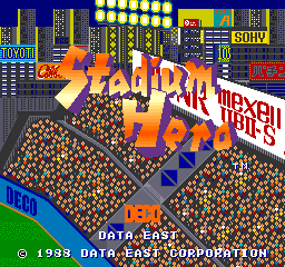 棒球英雄 stadhero.zip mame街机游戏roms