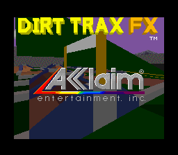 sfc游戏 立体黑暗摩托车(美)Dirt Trax FX (U)