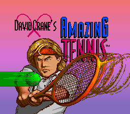 sfc游戏 大卫克拉尼网球(欧)David Crane's Amazing Tennis (E)