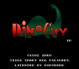 sfc游戏 恐龙王国大冒险(美)Dino City (U)