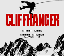 sfc游戏 巅峰战士(美)Cliffhanger (U)