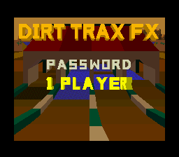 sfc游戏 立体黑暗摩托车(欧)Dirt Trax FX (E)