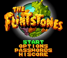 sfc游戏 石头族乐园-电影版(美)Flintstones, The (USA) (Beta)