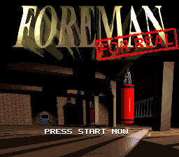 sfc游戏 真实拳击(美)Foreman For Real (U)