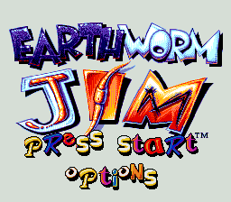 sfc游戏 蚯蚓吉姆(美)Earthworm Jim (U)