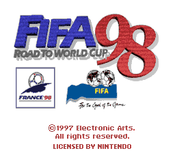 sfc游戏 FIFA足球赛98(欧)(M6)FIFA '98 - Road to World Cup (E) (M6)