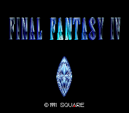 sfc游戏 最终幻想4-1.1(日)Final Fantasy IV (J) (v1.1)