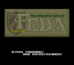 sfc游戏 王者之师/正义之纹章(日)Feda - The Emblem of Justice (J)