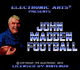 sfc游戏 John Madden Football '93 (USA)