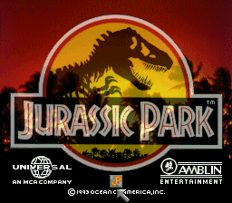 sfc游戏 侏罗纪公园(德)Jurassic Park (G)