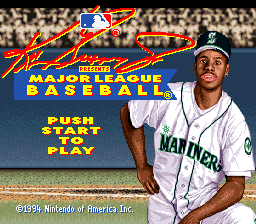 sfc游戏 Ken Griffey Jr. Presents Major League Baseball (USA)