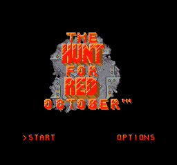 sfc游戏 猎杀红色十月(欧)Hunt for Red October, The (Europe) (Beta)