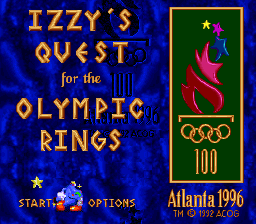 sfc游戏 奥林匹克大进击-测试版Izzy's Quest for the Olympic Rings (U) (Beta)