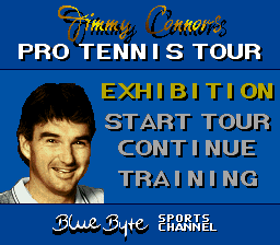 sfc游戏 吉米可诺专业网球(欧)Jimmy Connors Pro Tennis Tour (E)