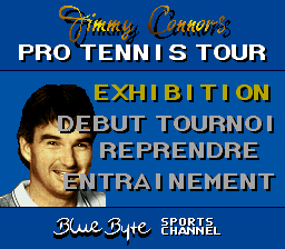 sfc游戏 吉米可诺专业网球(法)Jimmy Connors Pro Tennis Tour (F)