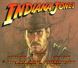 sfc游戏 Indiana Jones' Greatest Adventures (USA)