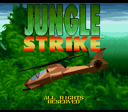 sfc游戏 丛林激战直升机(欧)Jungle Strike (E)