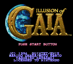 sfc游戏 盖亚幻想记-测试版(美)Illusion of Gaia (U) (Beta)