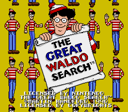 sfc游戏 超级找一找(美)Great Waldo Search, The (U)