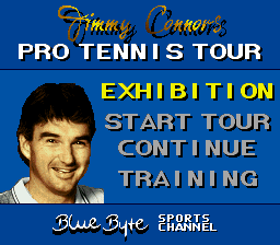 sfc游戏 吉米可诺专业网球(美)Jimmy Connors Pro Tennis Tour (U)