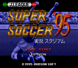 sfc游戏 J联盟超级足球(日)J.League Super Soccer (J)