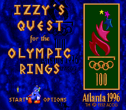 sfc游戏 奥林匹克大进击-(欧)Izzy's Quest for the Olympic Rings (E)