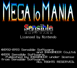 sfc游戏 诸神领地战(欧)(M3)Mega lo Mania (E) (M3)