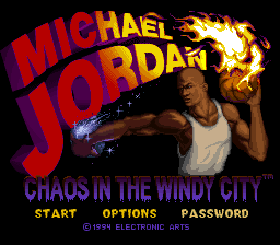 sfc游戏 麦可乔登历险记(美)Michael Jordan - Chaos in the Windy City (U)