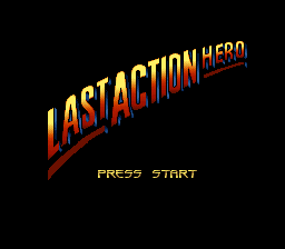 sfc游戏 最后魔鬼英雄(欧)Last Action Hero (E)