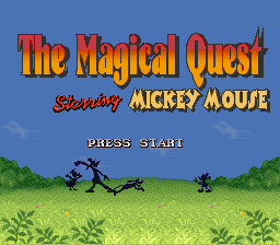 sfc游戏 Magical Quest Starring Mickey Mouse, The (Europe)