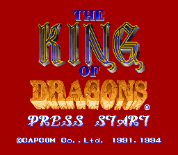 sfc游戏 King of Dragons, The (USA)