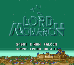 sfc游戏 魔那歌之主(日)BS Lord Monarch (J)