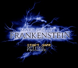 sfc游戏 Mary Shelley's Frankenstein (USA)