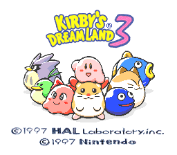 sfc游戏 卡比梦幻岛3(美)Kirby's Dream Land 3 (U)