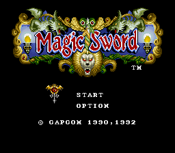 sfc游戏 魔剑(欧)Magic Sword (E)