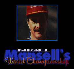 sfc游戏 尼吉尔世界冠军赛车(欧)(v1.1)Nigel Mansell's World Championship Racing (E) (v1.1)