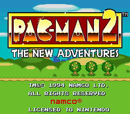 sfc游戏 Pac-Man 2 - The New Adventures (France)