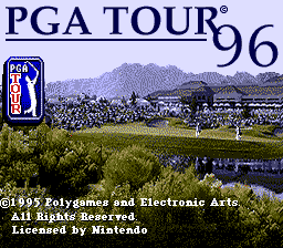 sfc游戏 PGA高尔夫公开赛96(欧)PGA Tour '96 (E)