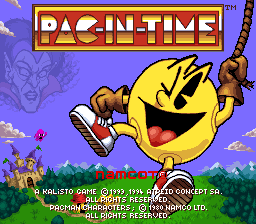 sfc游戏 Pac-in-Time (Japan)