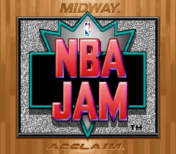 sfc游戏 劲爆NBA篮球(欧)(v1.1)NBA Jam (E) (v1.1)