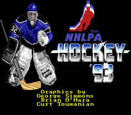 sfc游戏 NHLPA冰棍赛93(欧)NHLPA Hockey '93 (E)