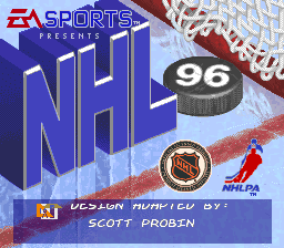 sfc游戏 NHL冰上曲棍球96(美)NHL '96 (U)