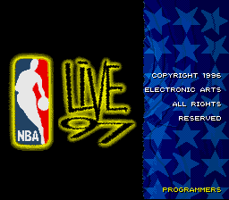 sfc游戏 NBA现场直播赛97(美)NBA Live '97 (U)