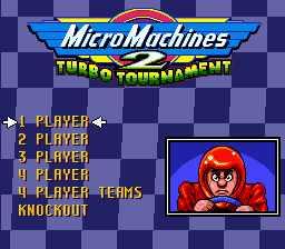 sfc游戏 微形机器Micro Machines (E)